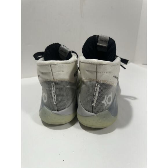 Nike KD 12 TB Wolf Wh/Bl Glow In Dark CN9518-100 Shoes Mens Kevin Durant Sz‎ 6.5 - Picture 7 of 12